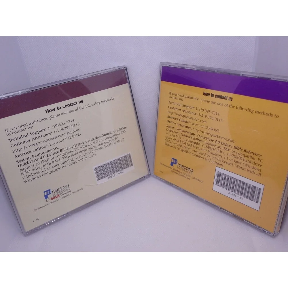 QuickVerse 4.0 Bible Reference‎ Collection Standard & Teacher's Edition CD-ROM